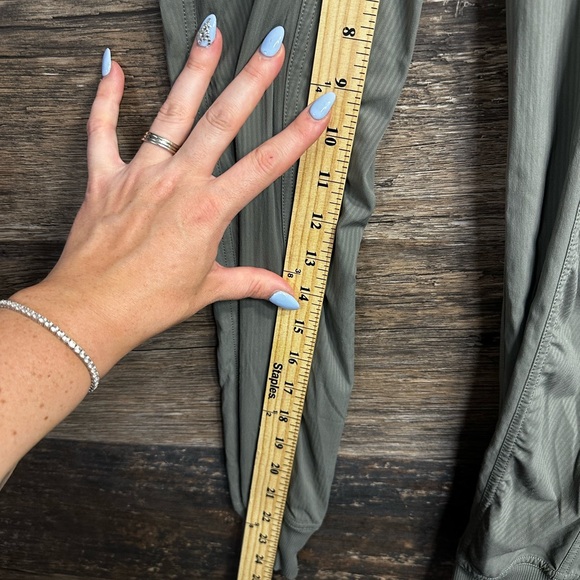 lululemon athletica Dance Studio Green Track Pants Joggers - Picture 5 of 6